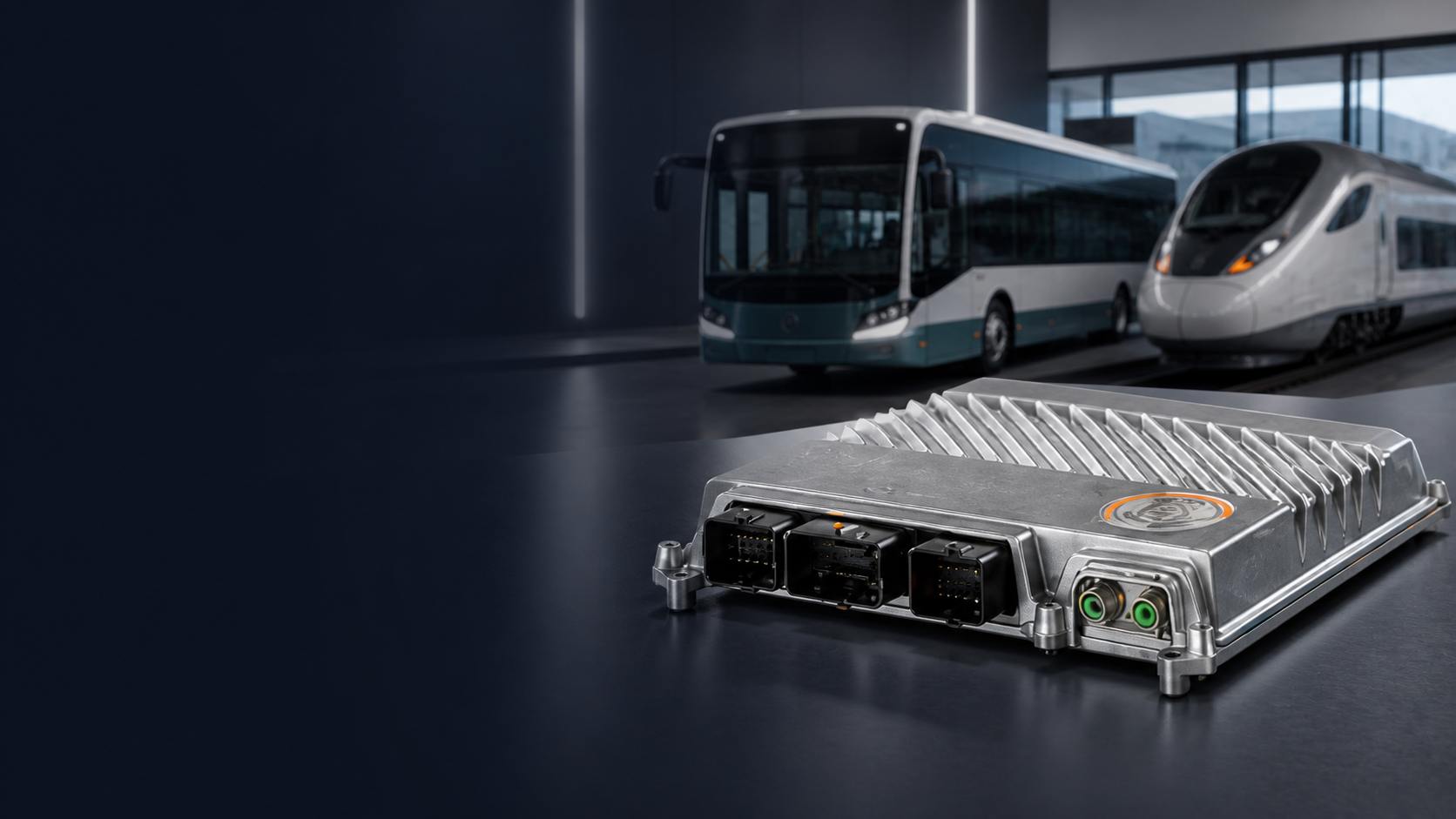 Railonyx Brandmeldezentrale X90 für Schienen- und Nutzfahrzeuge